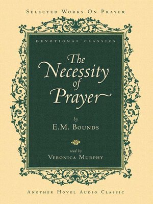 cover image of Necessity of Prayer